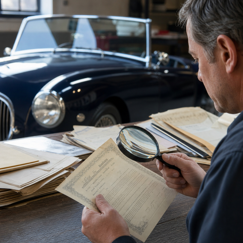 Fake Documentation in Classic Car Sales Explained
