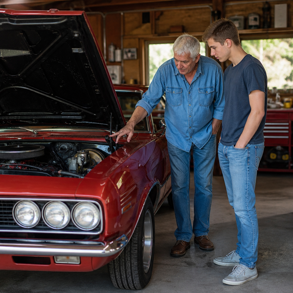 How Families Pass Down Classic Cars