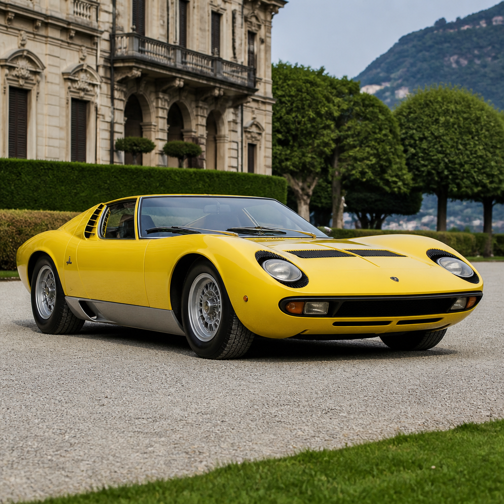 Lamborghini Miura: The First Supercar Icon