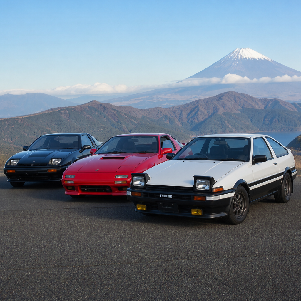 The Best 1980s Japanese Classic Cars